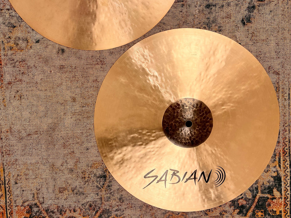 SABIAN HHX Medium COMPLEX Hihats 15” 1128 1442 g CLEAN! Sound Amazing too! Why Pay $734??