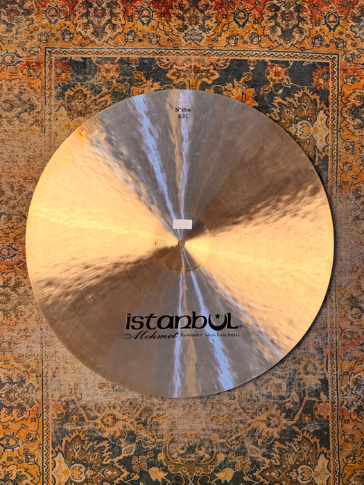 RARE GLOWING 2 FOOT ISTANBUL MEHMET LEGEND 24” Ride 2806 g CRASH Immaculate Amazing