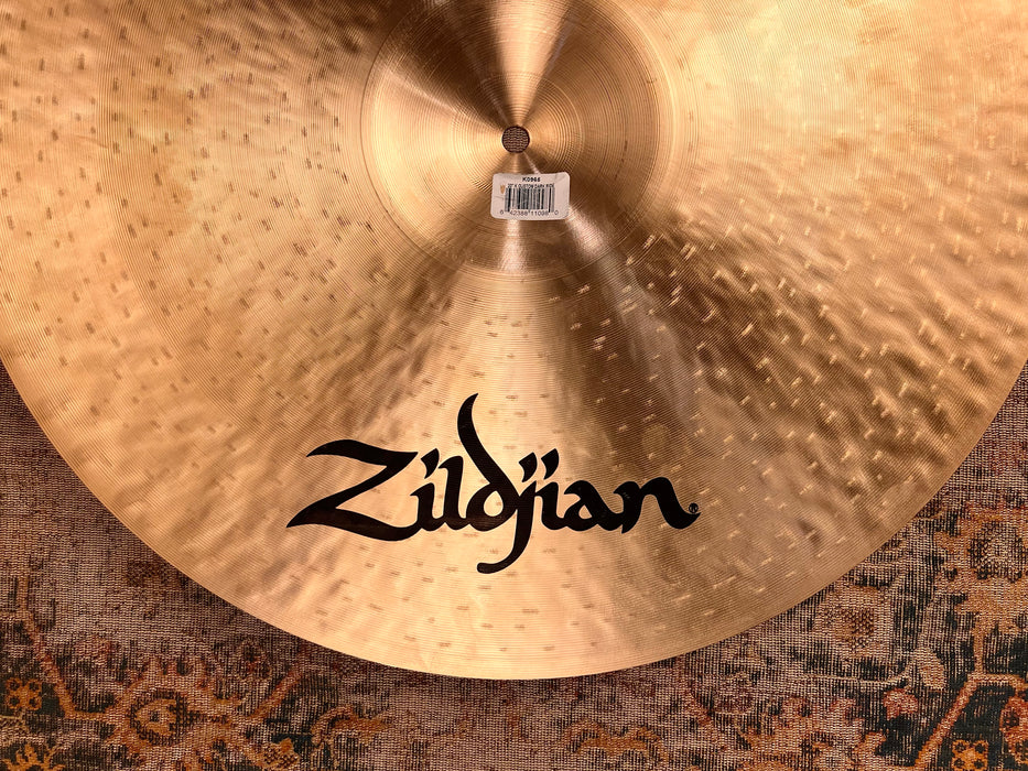 Zildjian K CUSTOM DARK Ride 20” 2146 g CRASHABLE Versatile! Don’t Pay $500 for a guess!