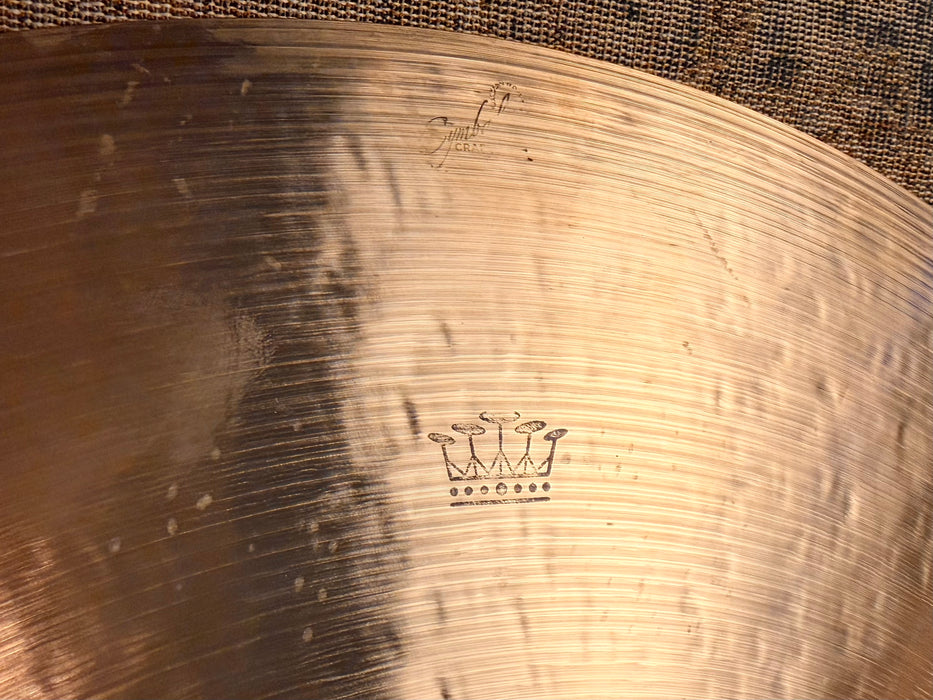 Paul Francis CUSTOM Cymbal Craftsman 22” FLAT RIDE 2136 g NEW! Controlled Delicate Light Golden Shimmer