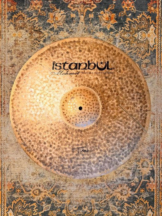 ISTANBUL Mehmet TURK Ride 21” PERFECT! DARK w Great Definition! Gorgeous! Raw Unlathed! 2744 g