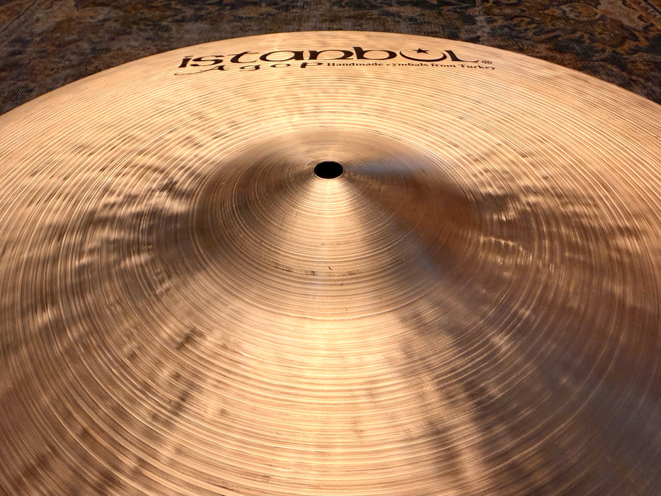 ISTANBUL AGOP Traditional Original Ride 20” or Crash IMMACULATE Only 1876 g Incredible Sounding!