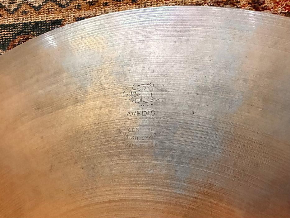 Vintage Zildjian 1960s PAPER THIN 15” Hihats 858 988 g Gorgeous LIGHT AIRY DRY Tone! RINGO 15s!