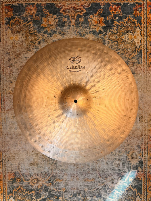 DARK DRY Zildjian ORIGINAL KCONSTANTINOPLE Suspended Crash Ride 20” 2050 g 20 YRS AGED DRY