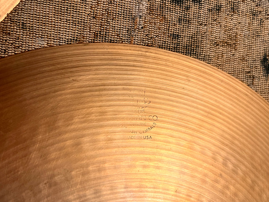 CRISP CLEAN Sounding Vintage Zildjian New Beat 14” Hihats 1034 1342 g ARTICULATE CLASSIC TONE