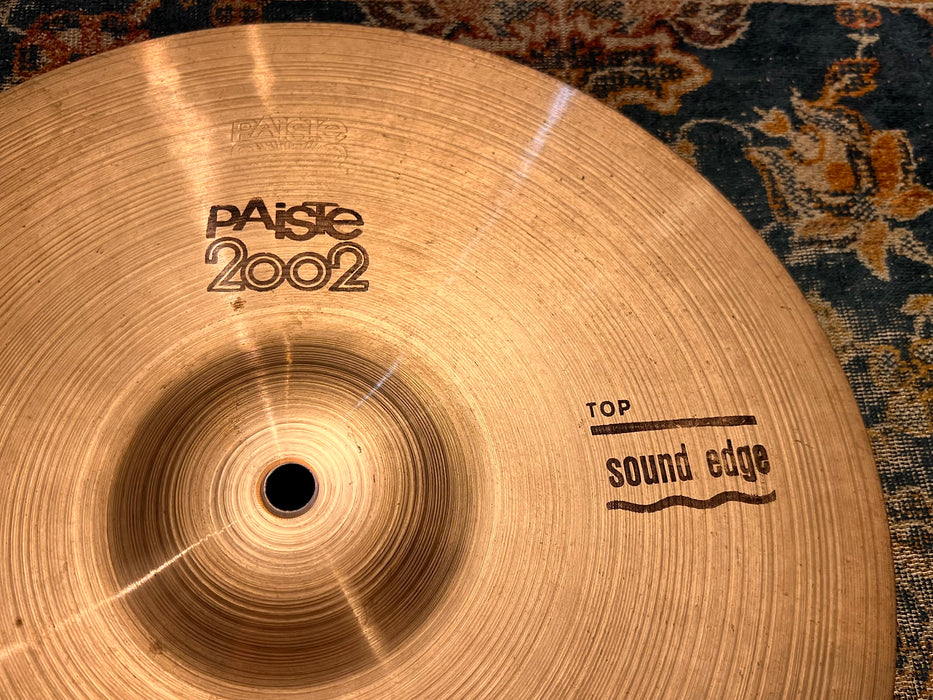 IMMACULATE 1978 REAL DEAL VINTAGE PAISTE 2002 SOUND EDGE Hihats 14” 978 1056 g