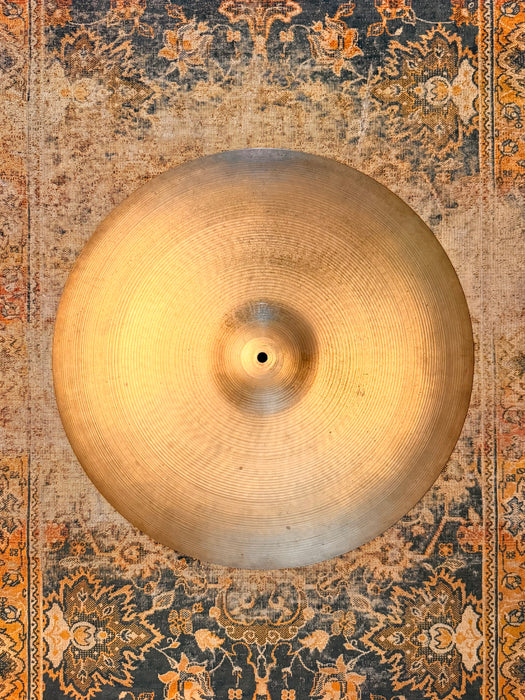 Famous Vintage Zildjian 21” ROCK Ride 3022 g DRY With A Penetrating Definition and BELL