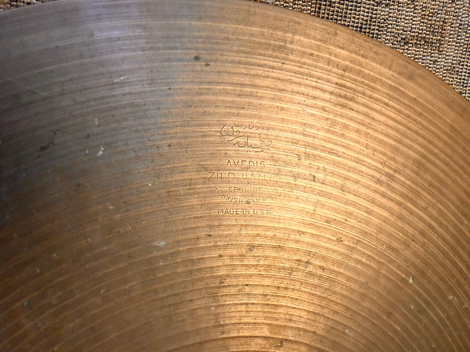 Vintage Zildjian New Beat 14” Hihats DRY 888 g Over 1282 g Light Dry Focused Amazing! Versatile