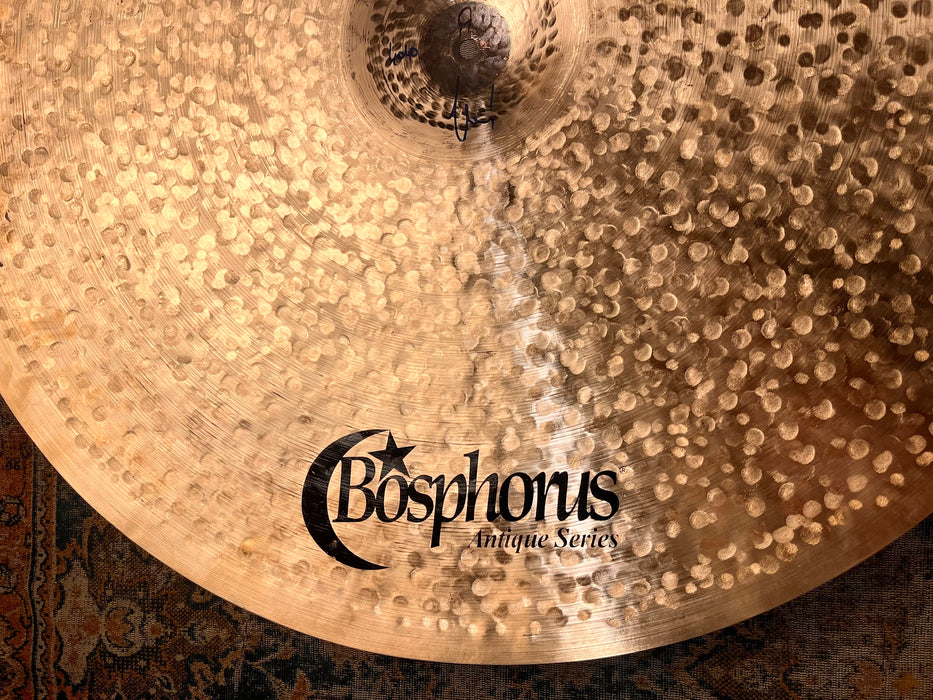 28” of BLISS! MASSIVE RARE Bosphorus Antique SULTAN 28” Ride Crash 4040 g MINT! A JOY To Play!