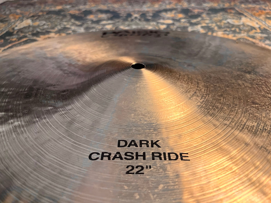 Paiste MASTERS 22” DARK CRASH Ride CLEAN! 2364 g Sizzle! LIGHT COMPLEX AIRY! Don’t Pay $820!
