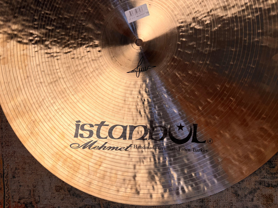 GLOWING Warm Smooth ISTANBUL Mehmet 61st ANNIVERSARY Ride 22” 2234 g CLEAN! Incredible!