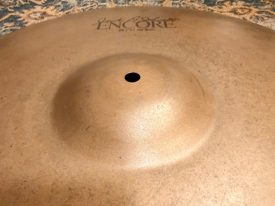 RARE Sabian Jack DeJohnette Encore Ride 20” 2426 g DRY w Light Complexity! Incredible Definition!