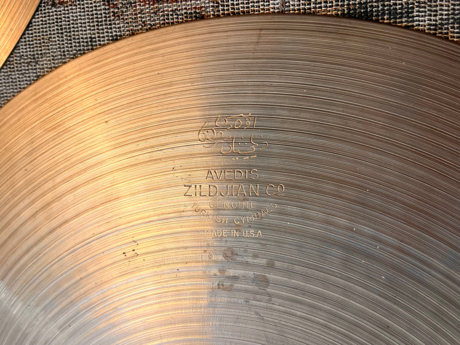 Vintage Zildjian 1960s New Beat Hihats 14” Only 814 1298 g Light SMOOTH Tone! EARLY NEW BEATS