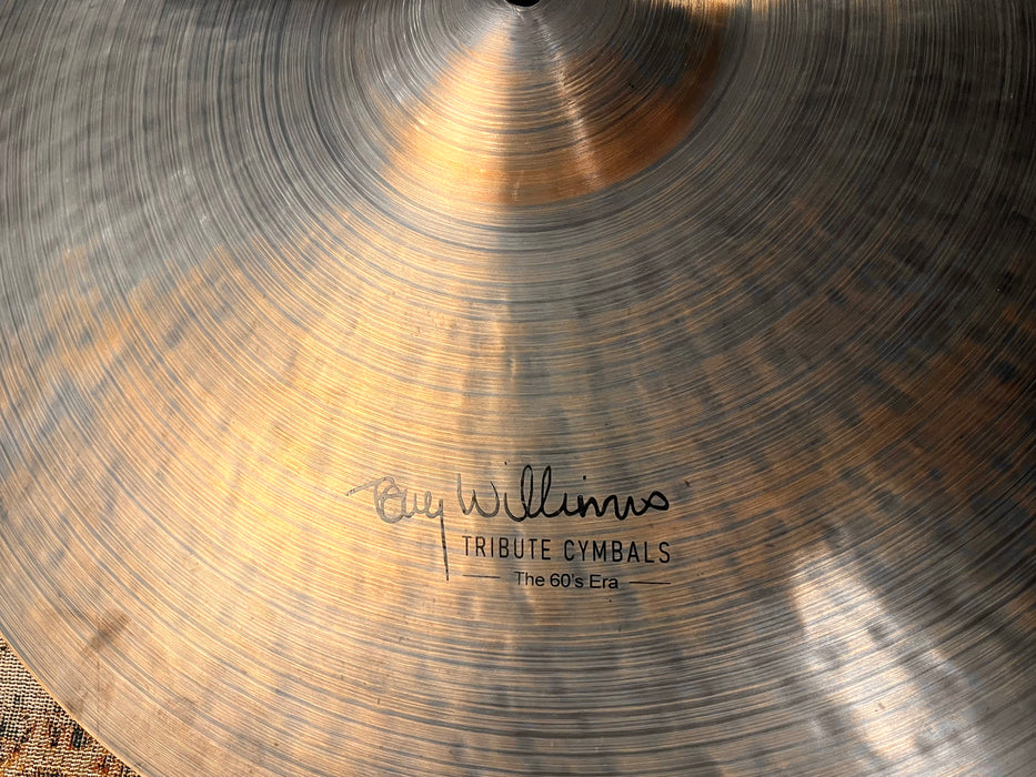 RARE Istanbul Mehmet TONY WILLIAMS Jazz Rock Ride 22” 2422 g IMMACULATE! Unbelievable Sounding!