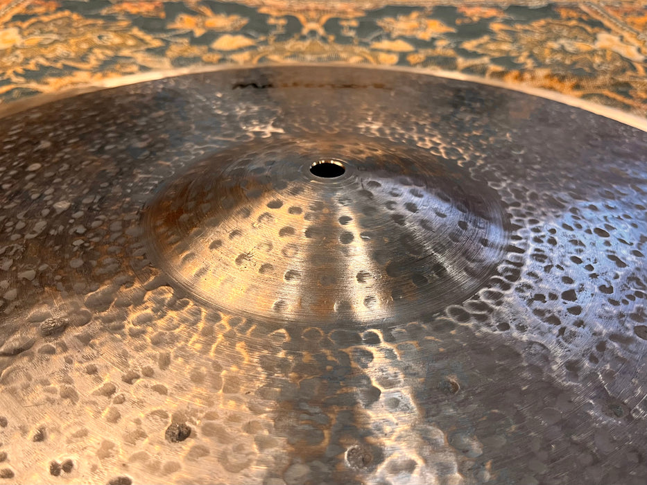 Paper Thin 1/2 Brushed Masterwork DODECAGON Prototype 22” LIGHT Crash Ride Only 1632 g PAPERY THIN