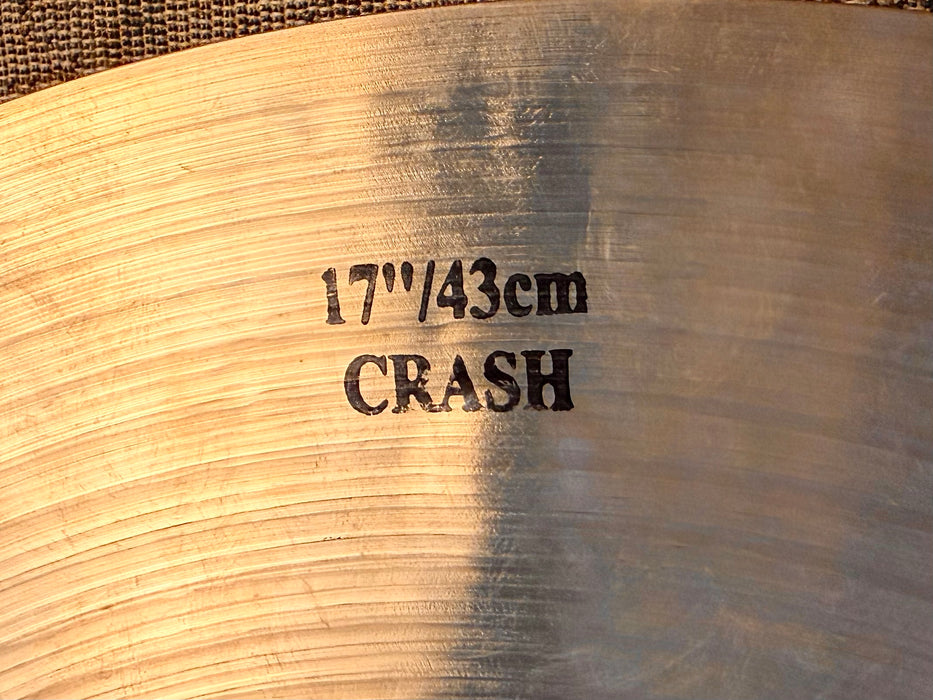 Warm Mellow ISTANBUL Mehmet 17” Crash PERFECT Shape! Sounds Amazing! Hamer Classic at 1138 g