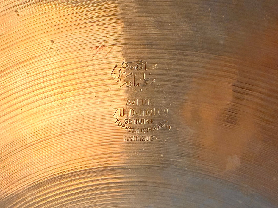 Ultra THIN RARE 1930s Vintage Zildjian 15” Hihats Golden Era! LIGHT WHISPY ONLY 758 764 g 1st USA DECADE