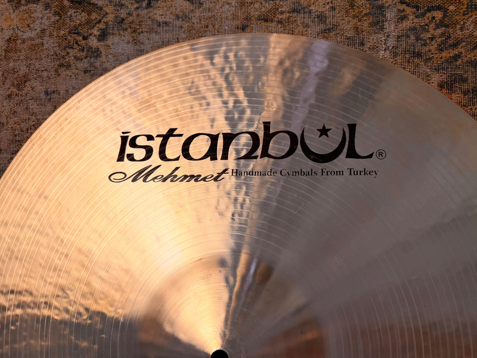 Dark Low Semi-Dry Istanbul Mehmet Vezir Ride 22” 3164 g IMMACULATE Hard To Find! Crashes Beautifully
