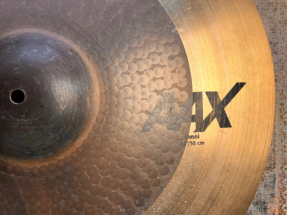 Sabian 22” AAX OMNI Crash RIDE DUO MULTI 2462 g Jojo Mayer! Versatile! Don’t Pay $500!