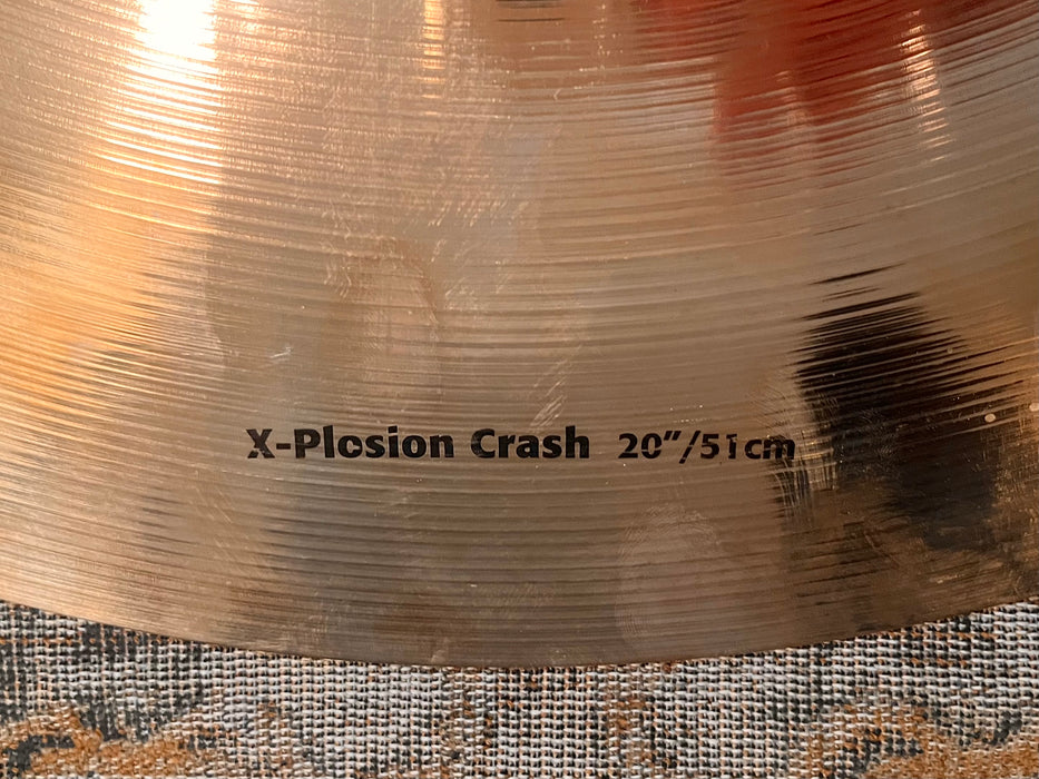 Sabian HHX PLOSION 20” Crash DARK CLEAN BRILLIANT & Versatile! Raw Bell! 1990 g Don’t Pay $535