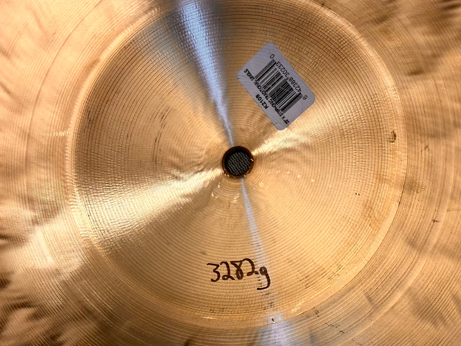 Zildjian K MEGA BELL? COULD BE! 20” PENETRATING K BELL at 3282 g Cluster Hammering IMMACULATE