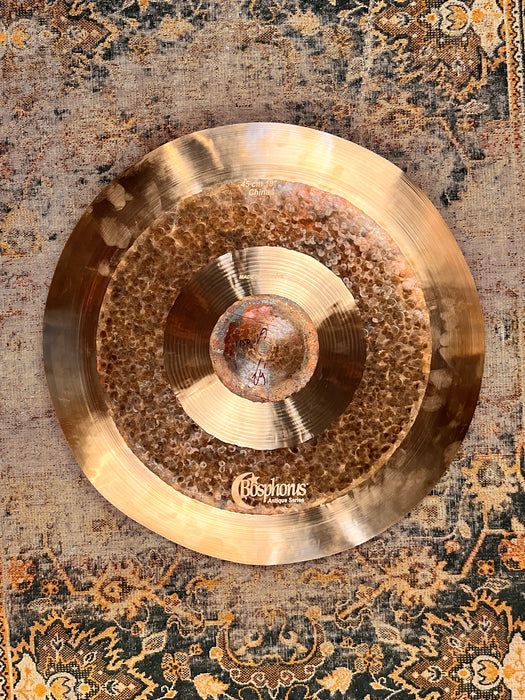 Unique Bosphorus KETTLE CHIP PROTOTYPE 18” Antique Effects China 1056 g WAVY Complex Sultan!