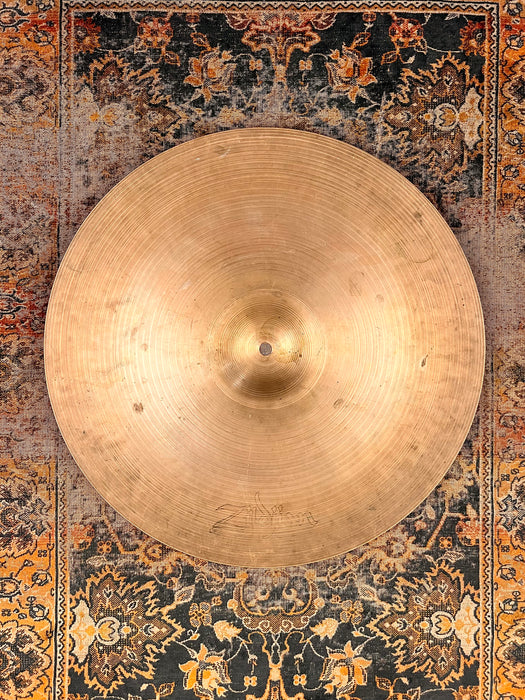 Vintage 1970s ZILDJIAN 22” PING Ride 3312 g Smooth Clean Attack! Solid Classic 70s Tone!