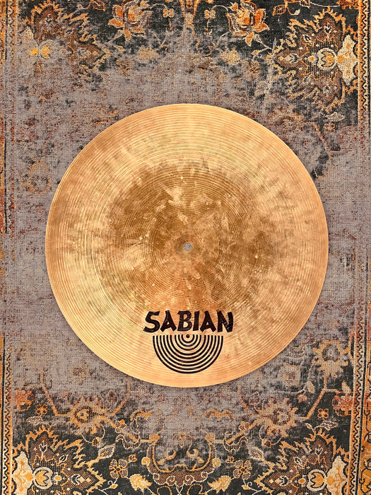 Rare Sabian ED THIGPEN 18” HH CRYSTAL FLAT Ride 1458 g ULTRA SMOOTH Controlled Tone! Brilliant Finish