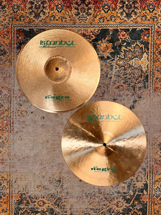 Istanbul Mehmet Horacio EL Negro Hernandez 14” Hihats BRUSHED FINISH 1064 1270 g IMMACULATE