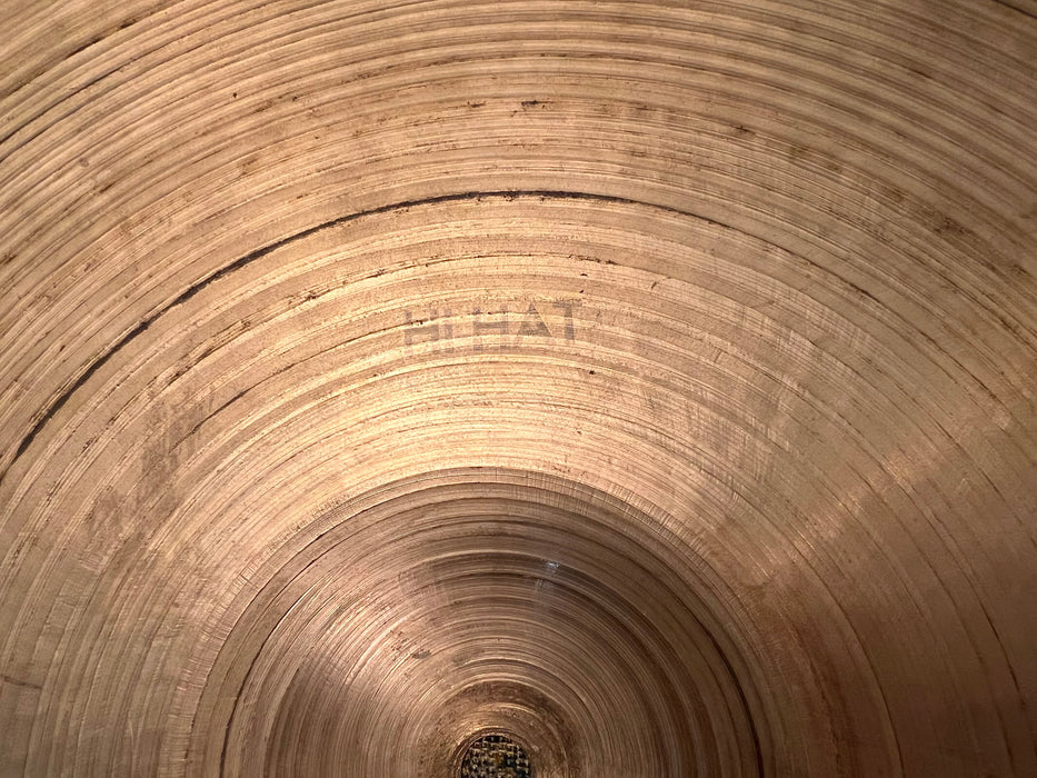 Rare DARK PAPER THIN Vintage 1950s Zildjian 15” Hihats 967 998 g Complex