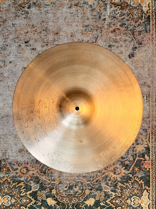 ULTRA RARE Vintage ZILDJIAN BOUNCE Ride Crash 18” 1524 g Hand Hammered LIGHT Golden COMPLEXITY