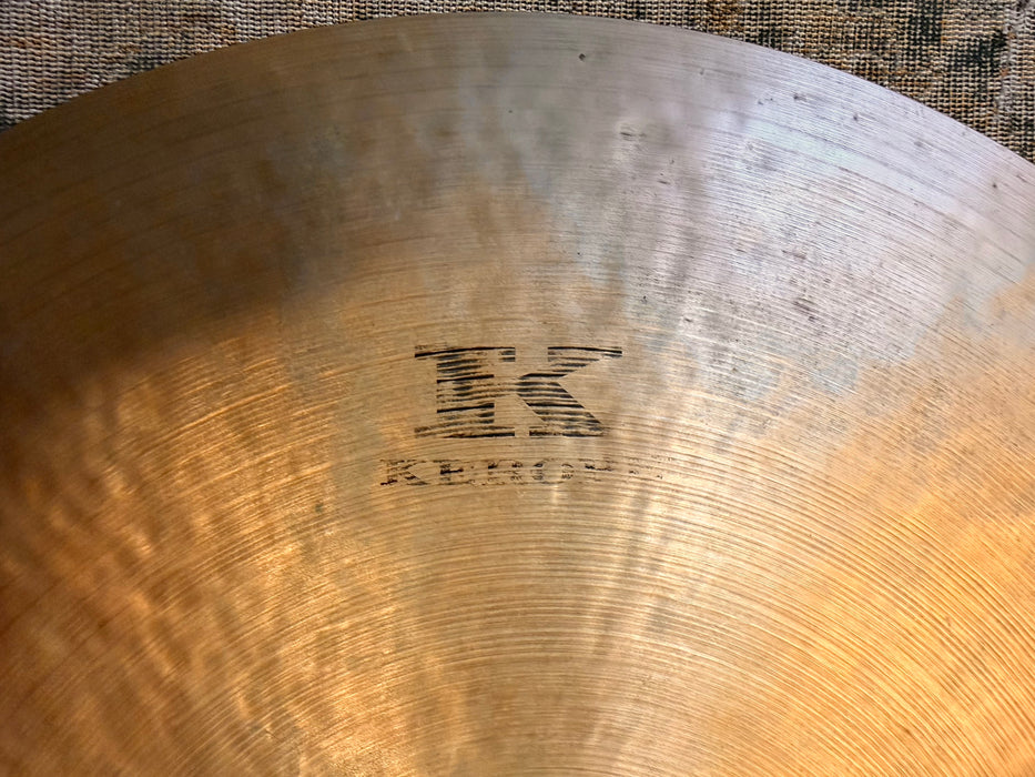 Zildjian KEROPE 20” Ride Crash 2222 g 1st YEAR Of Production! Smooth CLEAN Amazing! The ORIGINAL
