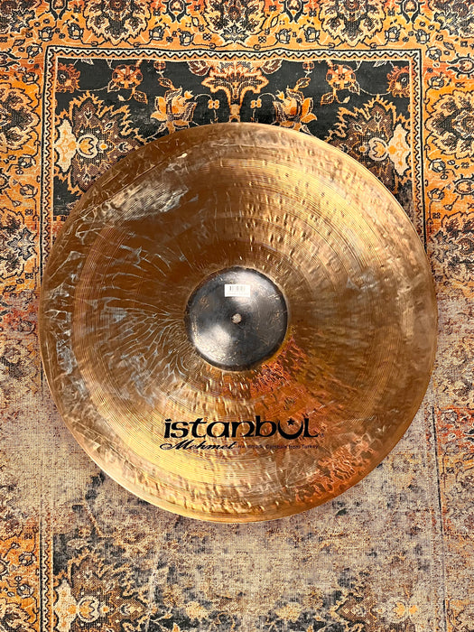 Rare 23” ISTANBUL Mehmet BLACK BELL Ride 3597 g DARK Raw Bell! CLEAN! BRILLIANT Shimmer