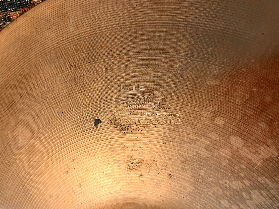 EARLY Vintage Paiste 602 SOUND EDGE Hihats 14” 852 958 g PRE SERIAL! The TONE! Don’t Pay $800 For REISSUES!
