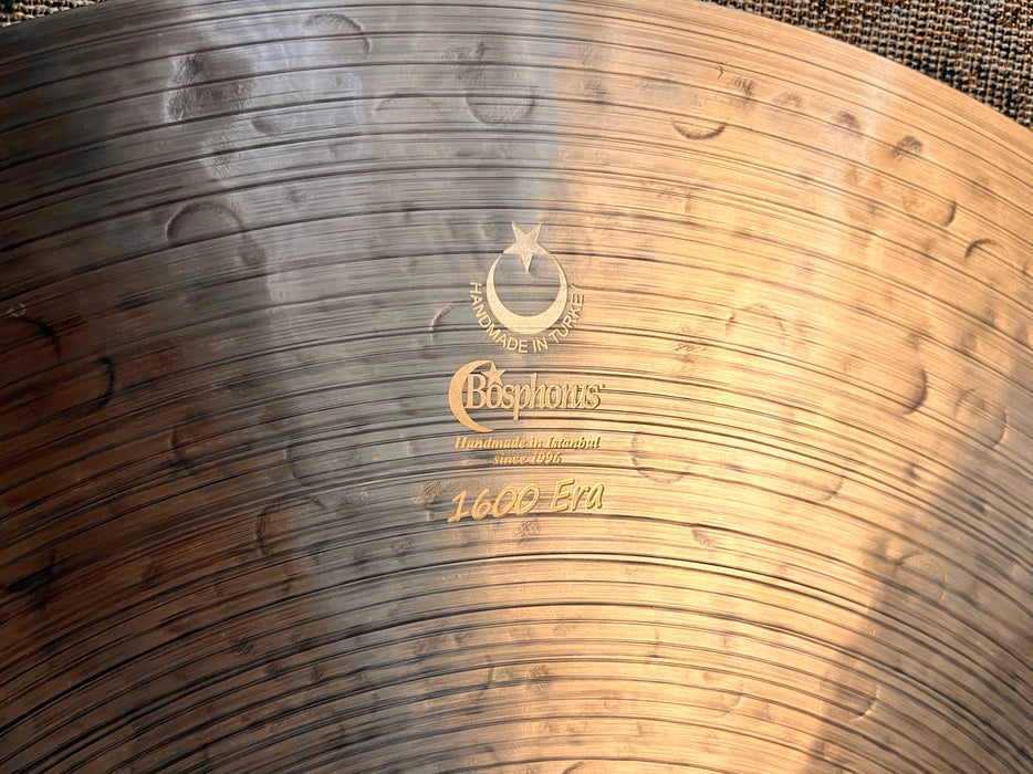 Pre Aged Bosphorus BLUE 1600 Crash 18” 1266 g MINT Complex LIGHT Airy Crash Ride