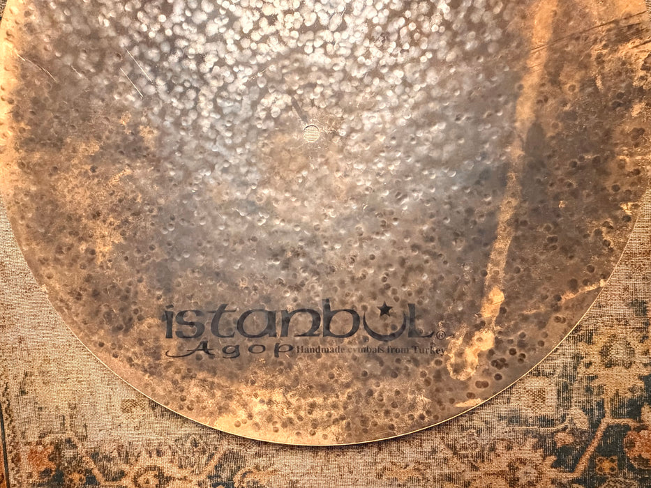 Istanbul AGOP TURK Flat Ride 20” at a THIN 1795 g DARK Dry Very Controlled! Amazing Organic FLAT!