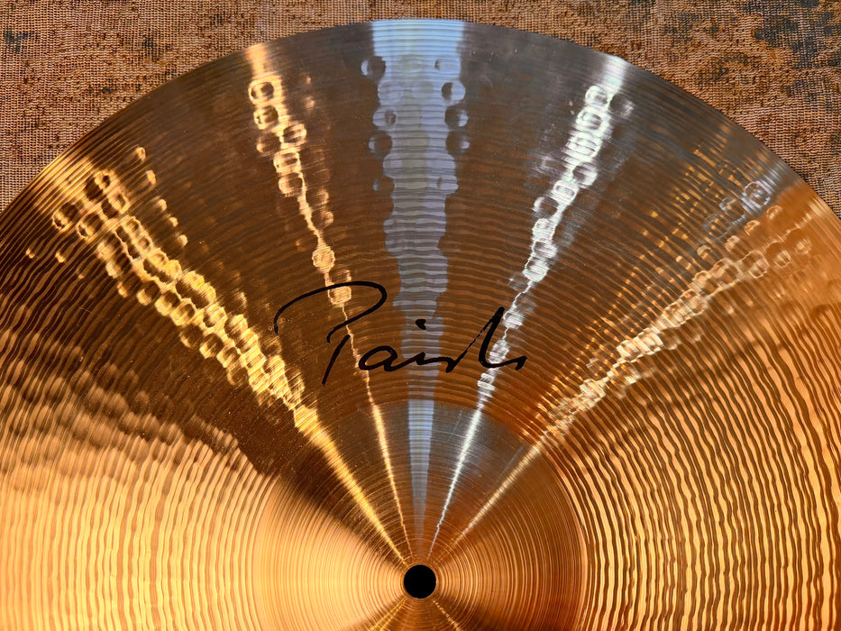 RARE Paiste SIGNATURE Bright Ride 20” CLEAN Look CLEAN Sound! Glassy Shimmering! 2574 g