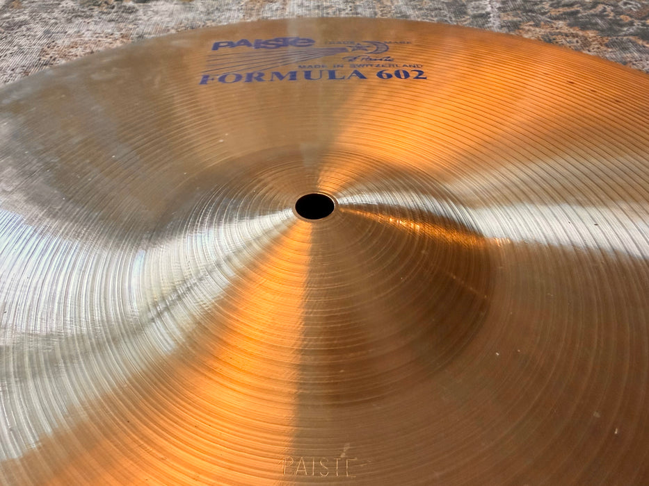 Vintage Paiste BLUE LABEL 602 HEAVY Ride 20” 2518 g SUPER CLEAN LOOK! SUPER CLEAN TONE!