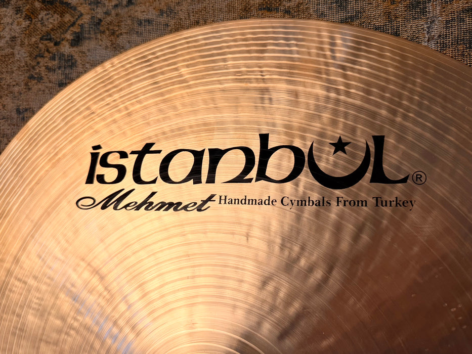 GLOWING Warm Smooth ISTANBUL Mehmet 61st ANNIVERSARY Ride 22” 2234 g CLEAN! Incredible!