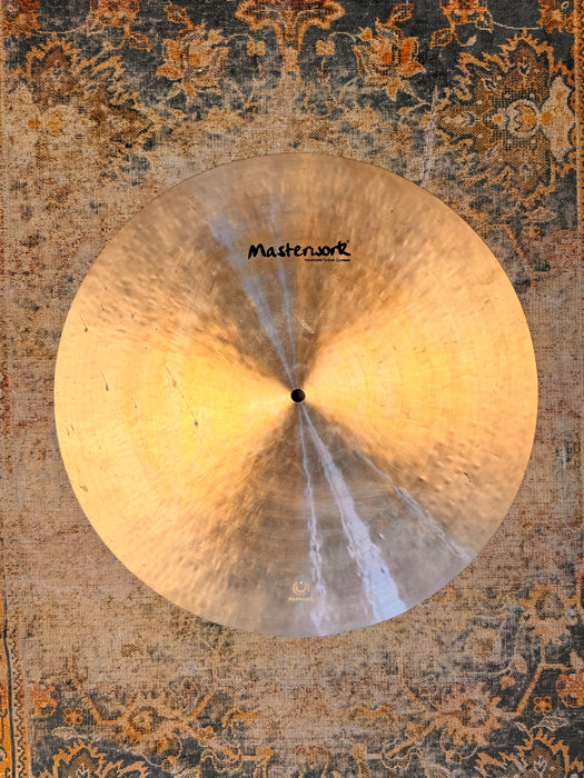 ULTRA SMOOTH Masterwork Flat Ride 19” Paper Thin 1260 g Mellow Very Controlled! Still Crashable