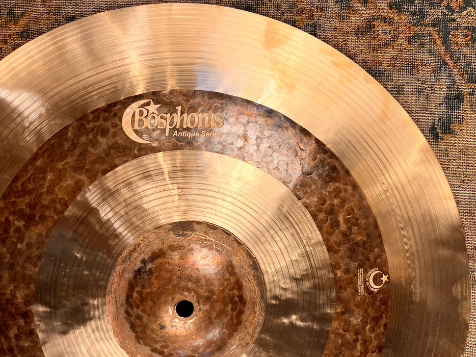 Unique Bosphorus KETTLE CHIP PROTOTYPE 18” Antique Effects China 1056 g WAVY Complex Sultan!