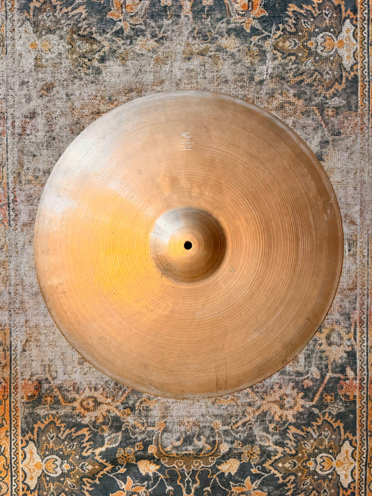 1950s Vintage ZILDJIAN 20" DARK Ride or Crash GORGEOUS! Sounds Awesome Versatile! 2285 g