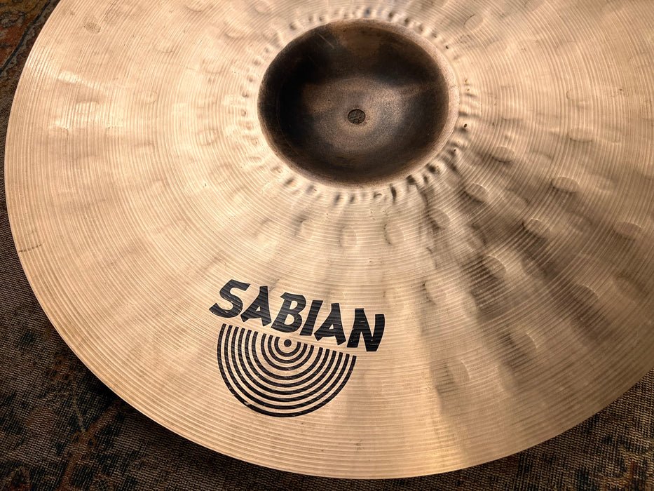 LUSH Dark Sabian ARTISAN RAW BELL 19” CRASH 1614 g IMMACULATE