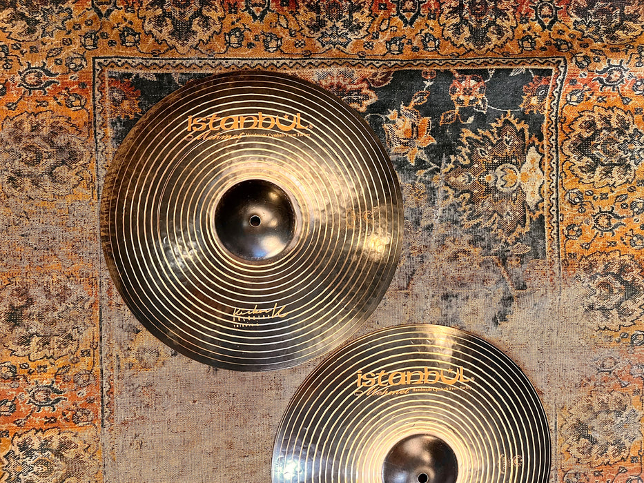 Dark Dry Istanbul Mehmet Kirkor K 15” Hihats 1174 1350 g IMMACULATE Great 15s”! Beautiful!