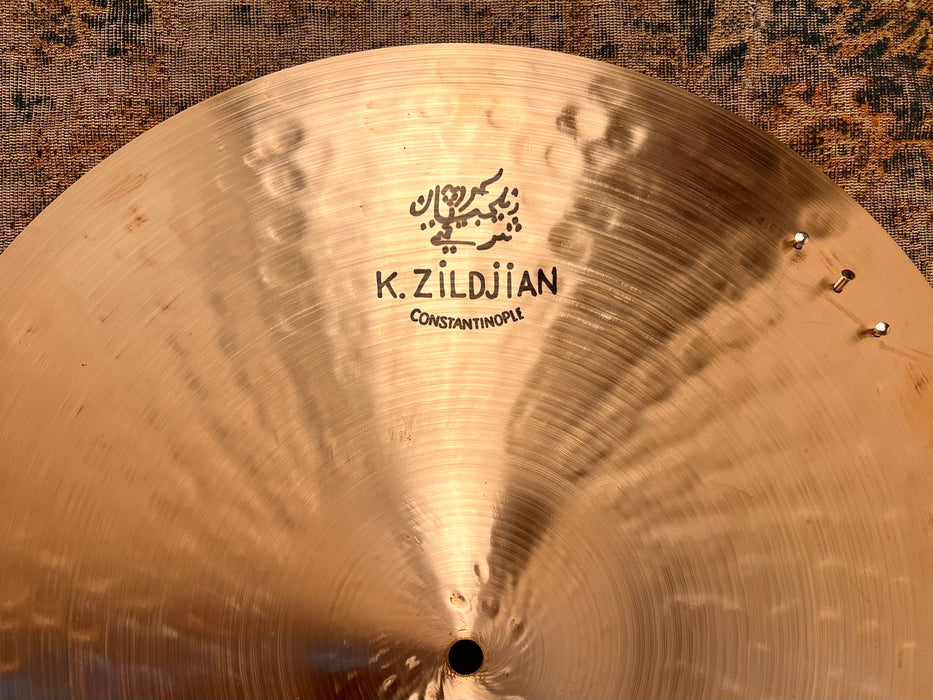 Zildjian K CONSTANTINOPLE LIGHT RIDE SIZZLE 20” LIMITED EDITION ONLY 1820 g IMMACULATE