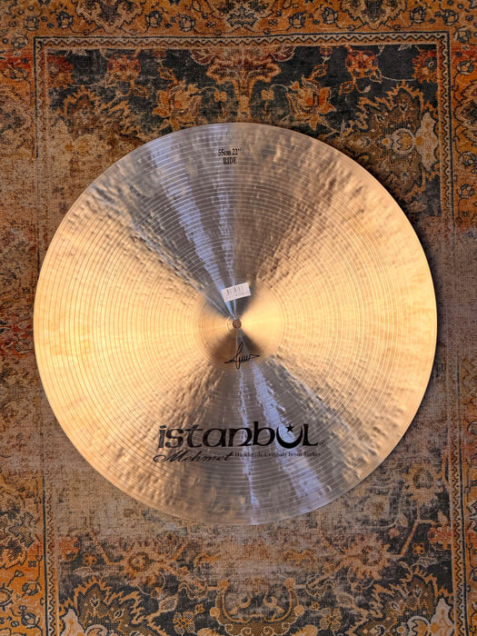 GLOWING Warm Smooth ISTANBUL Mehmet 61st ANNIVERSARY Ride 22” 2234 g CLEAN! Incredible!