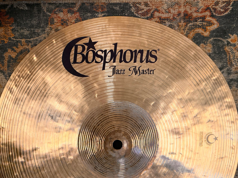 Bosphorus JAZZ MASTER Hihats 14” 800 1200 g LIGHT w/AIRY COMPLEXITY! Hard To Find! PERFECT