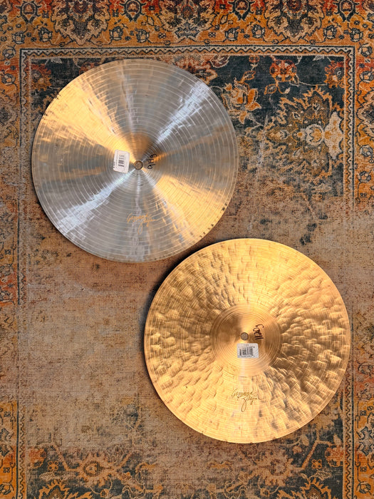 Zildjian K CONSTANTINOPLE 14” Hihats THINNER AT ONLY 914 1120 g INCREDIBLE! Dark Responsive! Don’t PAY $800!