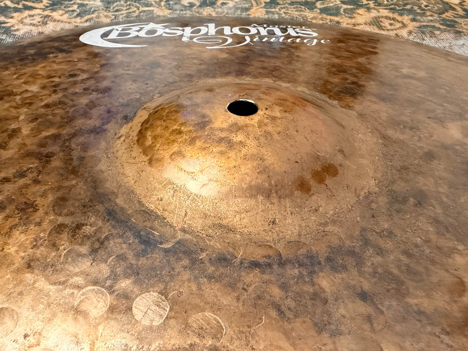 Bosphorus MASTER VINTAGE 20” Ride Crash ONLY 1790 g IMMACULATE Cond! PAPER-Y LIGHT! Unlathed!