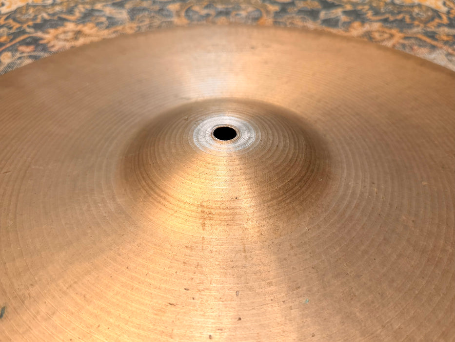 Vintage Paiste Pre Serial 602 20” THIN Crash Ride or MEDIUM at ONLY 2158 g Crash or Ride Dark Lush CLEAN Tone!